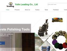 Tablet Screenshot of leadingtool.com